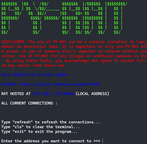 PY-RAT project logo